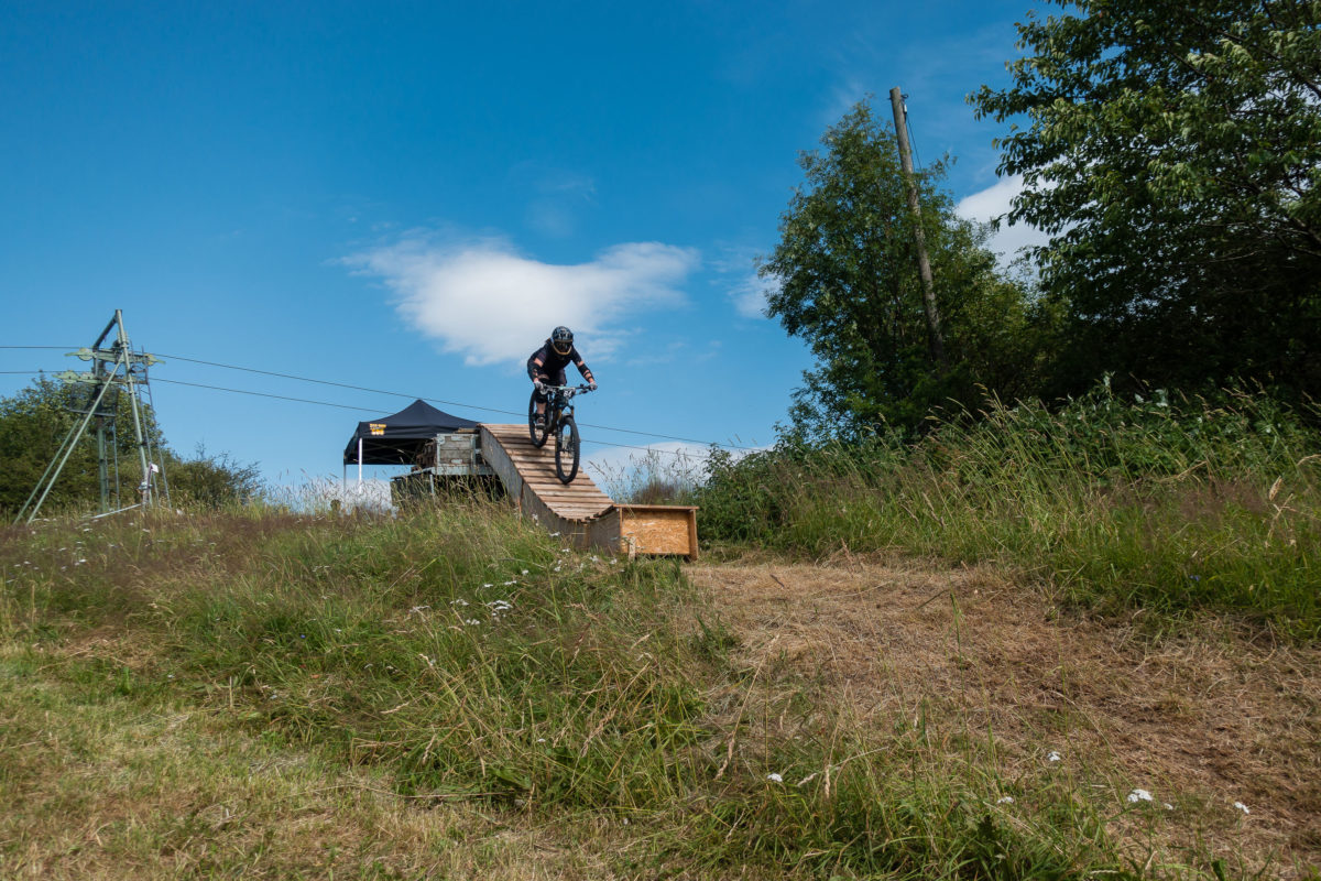 Gebauter Sprung bei der Mad East Enduro Challenge 2019